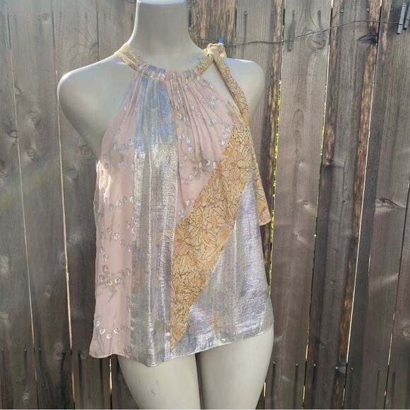 Rebecca Taylor Sleeveless Daffodil Tank Size medium - Picture 10 of 16